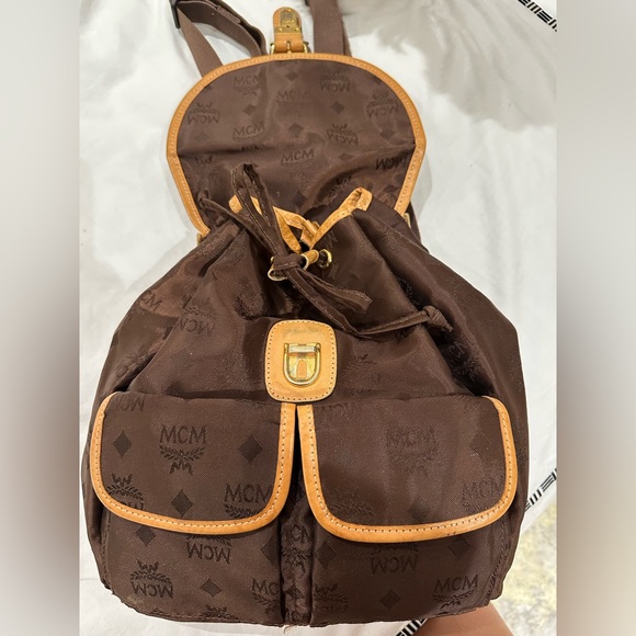 Authentic MCM Visetos Nylon Backpack - Picture 3 of 11